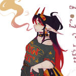 Full-Size Custom+more, $45 because there's two colored & shaded drawings as well as several doodles and color palette